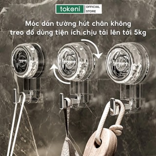 Móc Dán Tường Hút Chân Không JYoohome, Móc Treo Đồ Chịu Tải Lên Tới 10kg, Móc Dính Tường Tiện Lợi
