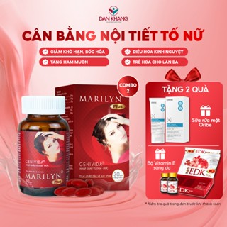 Viên uống tăng nội tiết tố nữ cải thiện khô hạn, sinh lý nữ, điều hòa kinh nguyệt Marilyn Plus