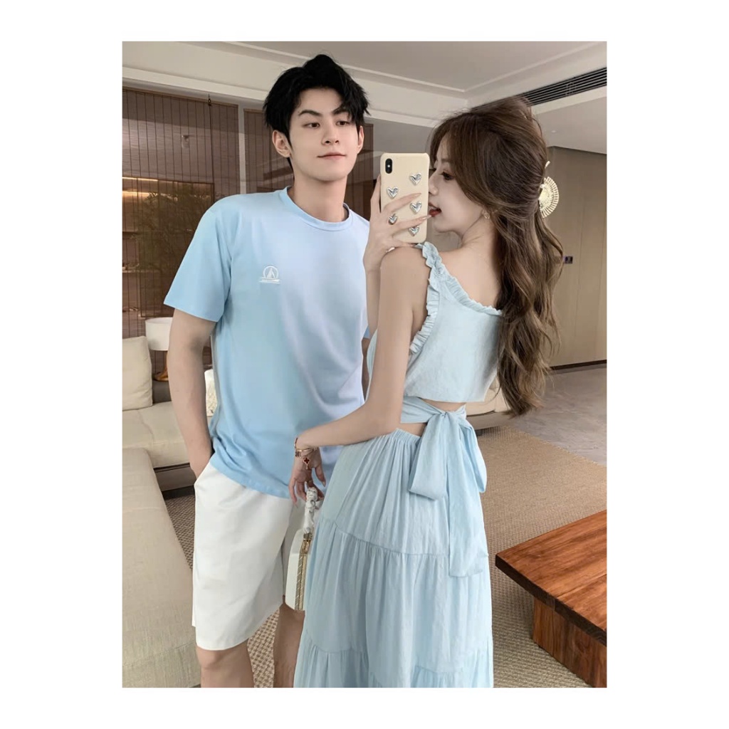 Đầm Maxi Đầm 2 Dây Nhún Ngực Chất Vải Đũi Tơ Mềm Mát May 2 Lớp Thiết Kế Hở Lưng Thắt Nơ Siêu Xinh | BigBuy360 - bigbuy360.vn