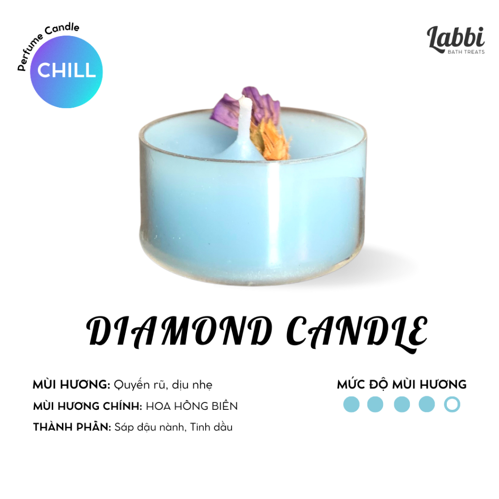 DIAMOND CANDLE [Labbi] Nến trang trí / Candle