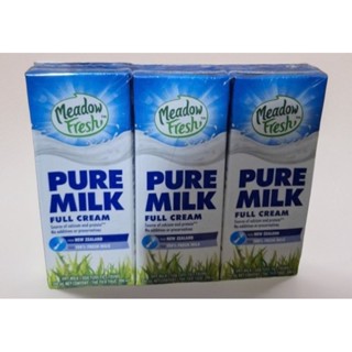 Sữa tươi fullcream Meadow Fresh hộp 200ml, thùng 24 hộp