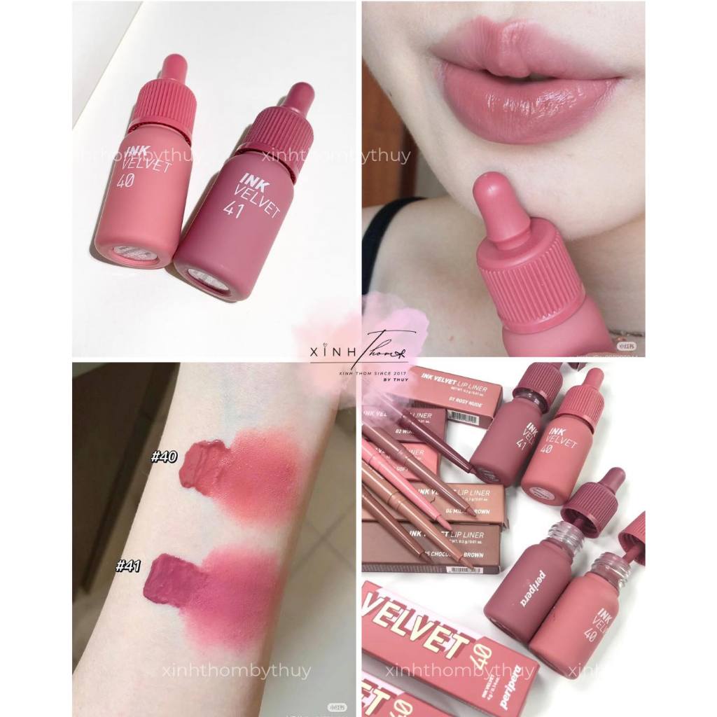 Son kem Peripera Peri’s Ink Velvet - 40 Calm Rosy