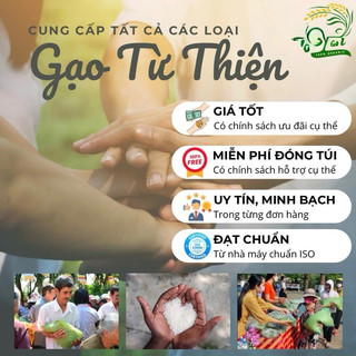 Gạo Hương Lài Đặc Sản Long An .Túi 10kg - Bao Dẻo Mềm Cơm.
