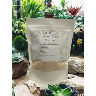 Bột Yến Mạch Sữa Non La Vita ủ trắng da mặt & body (500g)