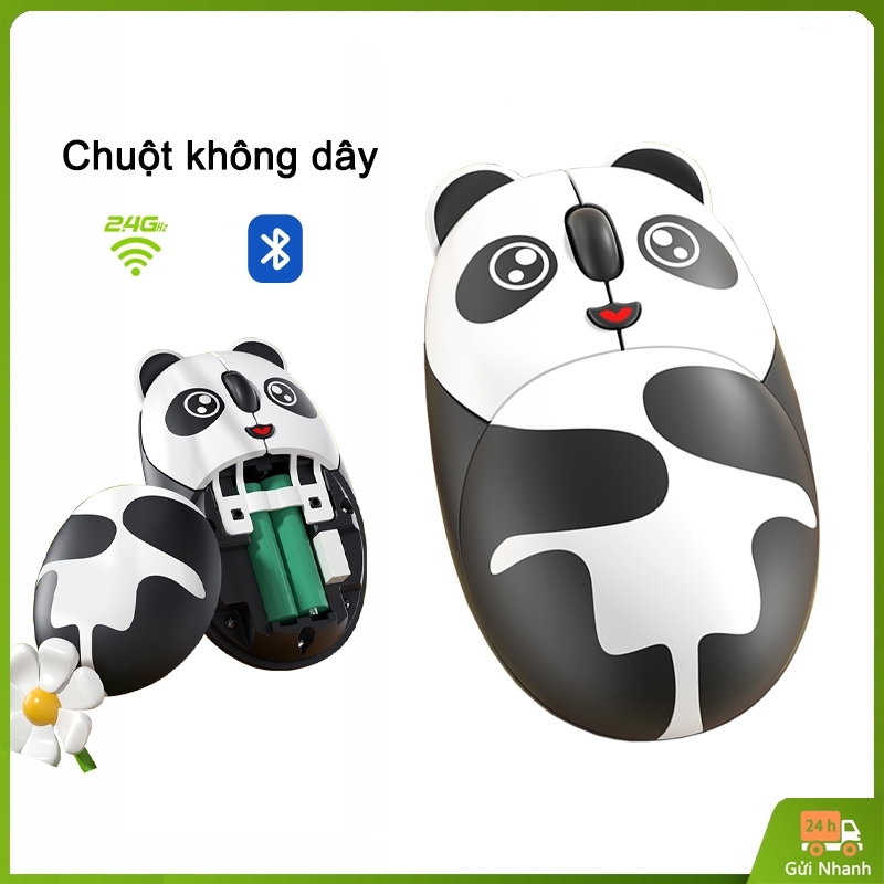 Chuột Không Dây Acer M36 Chế Độ Kép 2.4GHz Và Bluetooth Cho Laptop MCBook PC Tablet PAD