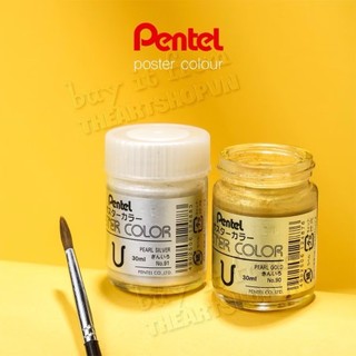 Màu bột pentel - poster color 30ml theartshop