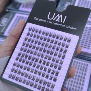 Lông Mi Cụm 10 Hàng Umi Mã Số NV10 Lông Mi NhiVi NV10 Không Kèm Keo Nhíp