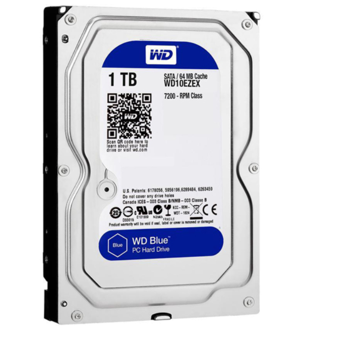 Ổ cứng WD Caviar Blue 1TB 64MB Cache (WD10EZEX)