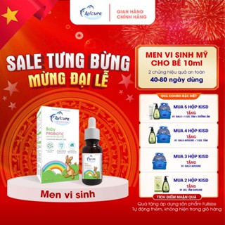 Men vi sinh Avisure Probiotic siêu lợi khuẩn giảm táo bón, tăng cường tiêu hoá cho trẻ 20ml