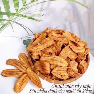 (SẤY MỘC KHÔNG ĐƯỜNG) COMBO 2Kg Chuối Sấy mộc tự nhiên, Giòn ngọt tự nhiên, Ngon NATURE FOOD hoa quả