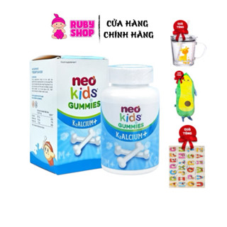 Gummies canxi Neo kids hộp 60 viên hỗ trợ bé phát triển chiều cao vượt trội