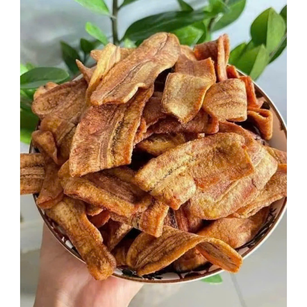 [SẤY MỘC KHÔNG ĐƯỜNG] Chuối Sấy mộc tự nhiên, Giòn ngọt tự nhiên, Ngon NATURE FOOD