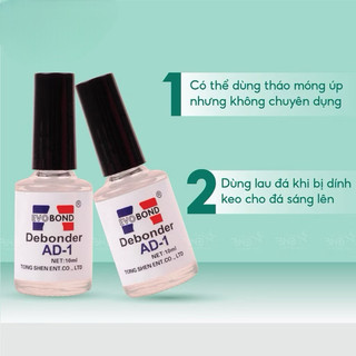 Nước sáng đá AD - Nước tháo đá tháo móng giả