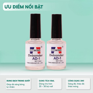Nước sáng đá AD - Nước tháo đá tháo móng giả