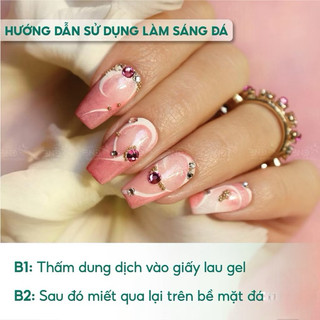 Nước sáng đá AD - Nước tháo đá tháo móng giả