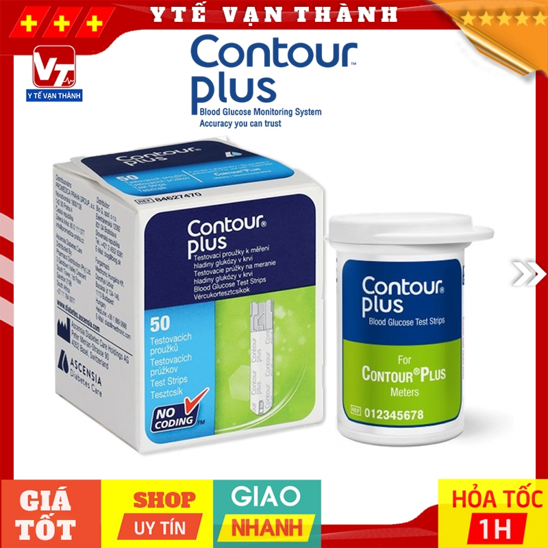 ✅ Que Thử Đường Huyết Contour Plus | (Date Xa) -VT0058