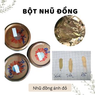 Bột nhũ vàng đồng in lụa, pha sơn