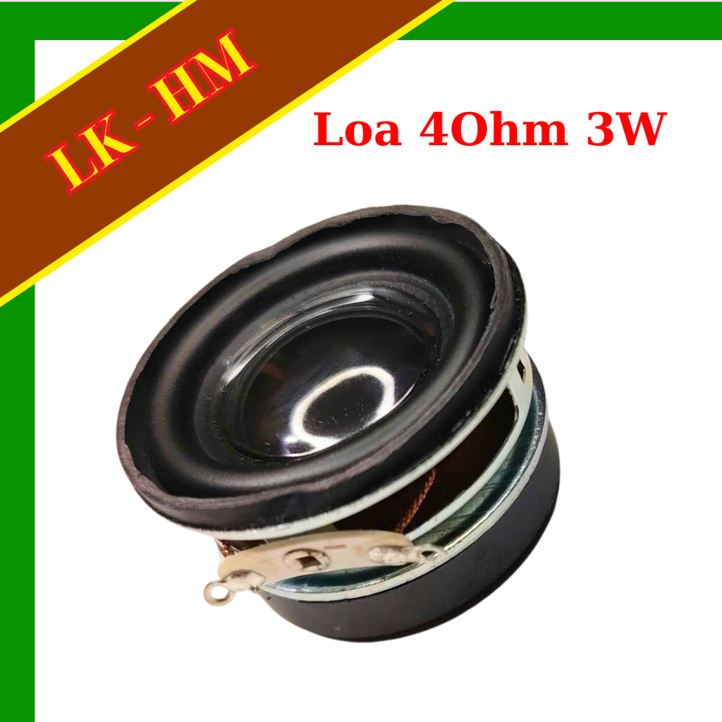 Loa toàn dải 3W 4Ohm đường kính 40mm - Loa nhỏ