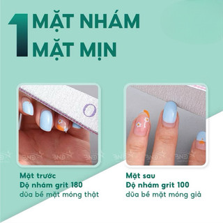 Dũa móng OPI loại cứng dùng bền - Dũa dày 5 hình chuyên dụng làm nails