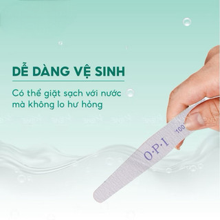 Dũa móng OPI loại cứng dùng bền - Dũa dày 5 hình chuyên dụng làm nails