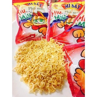 [Combo Tiết Kiệm] Mì Sấy Trẻ Em Miu Miu – Giòn Giòn Mặn Ngọt Tuổi Thơ – Ăn Vặt PV FOOD