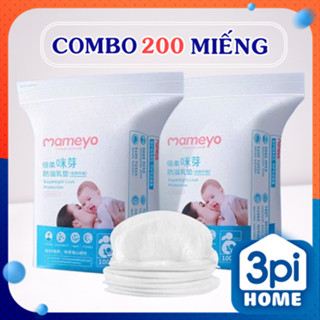 Combo 200 Miếng Lót Thấm Sữa Mameyo