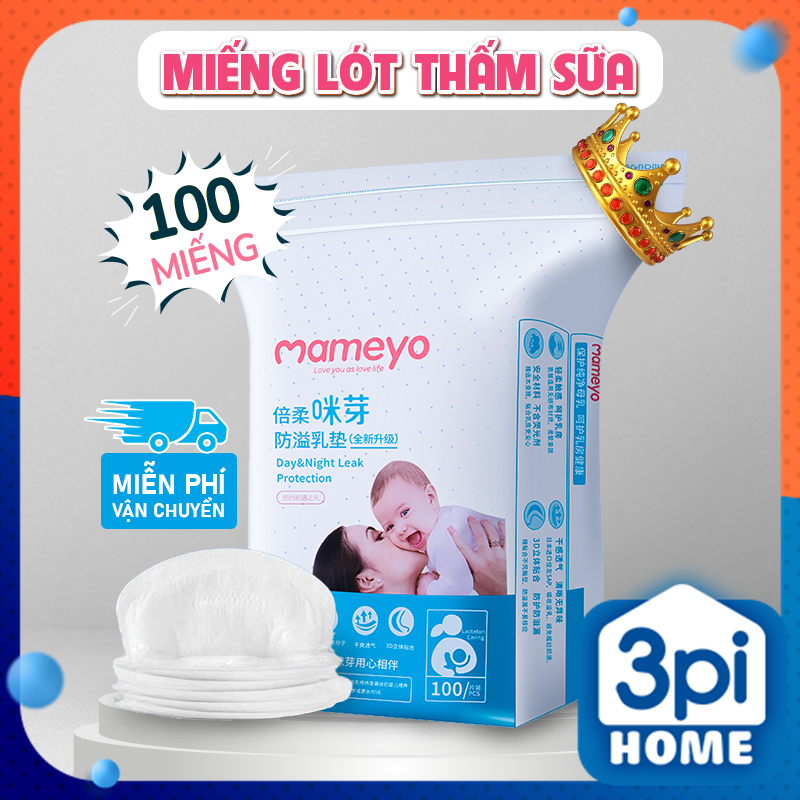 Miếng lót thấm sữa Mameyo (Bịch 100 Miếng)