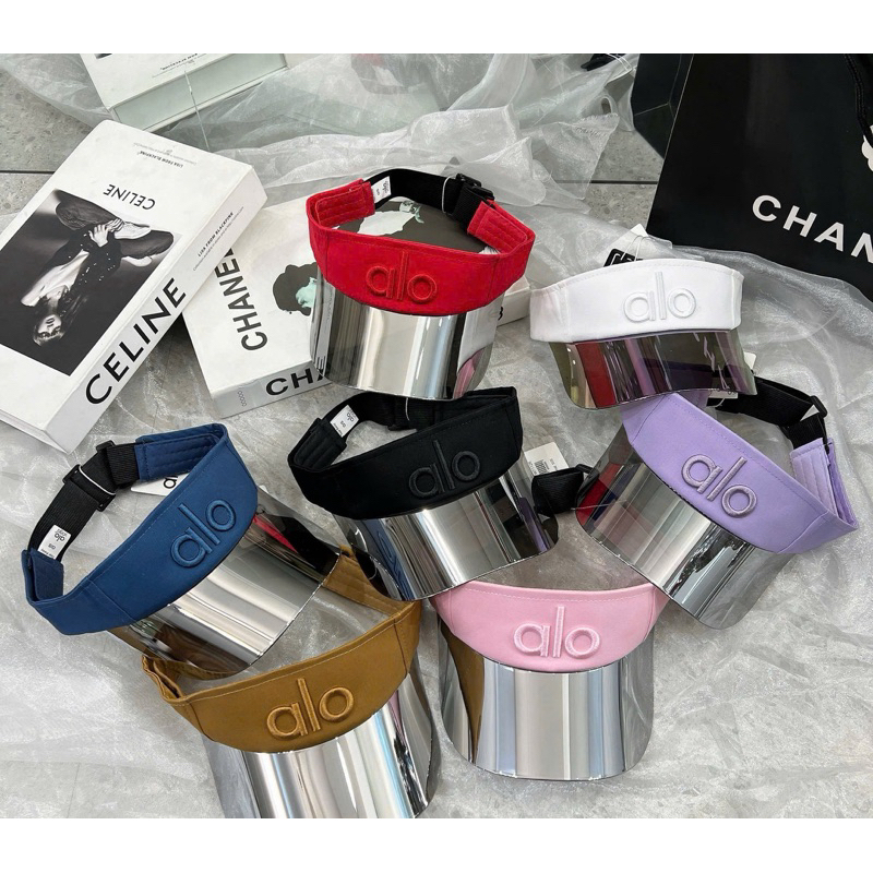 Mũ nửa đầu chống nắng tráng gương ALO