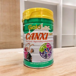  Sữa canxi cho người già loãng xương Goldlac canxi lon 900g - Ít béo giàu canxi xương chắc khỏe ngừa tiểu đường 
