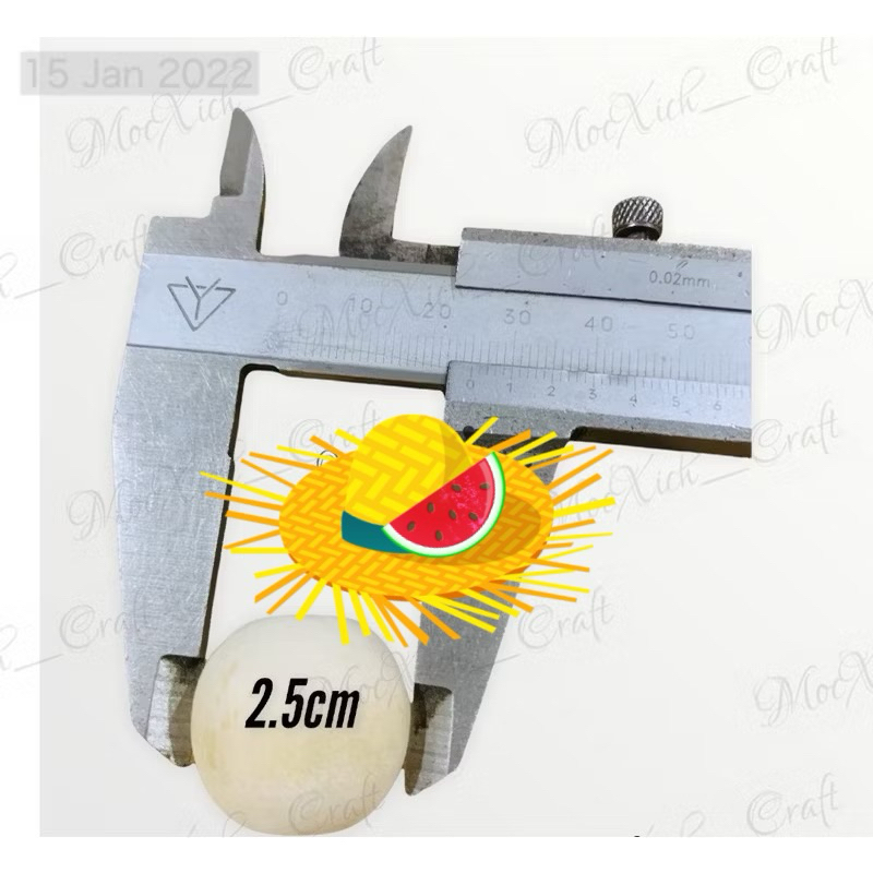 Hạt gỗ mộc trang trí