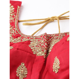 Set Trang Phục Cô Dâu Ấn Độ-Màu Đỏ
