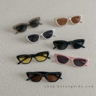  Kính mắt mèo thời trang cho bé phong cách retro chống uv400 