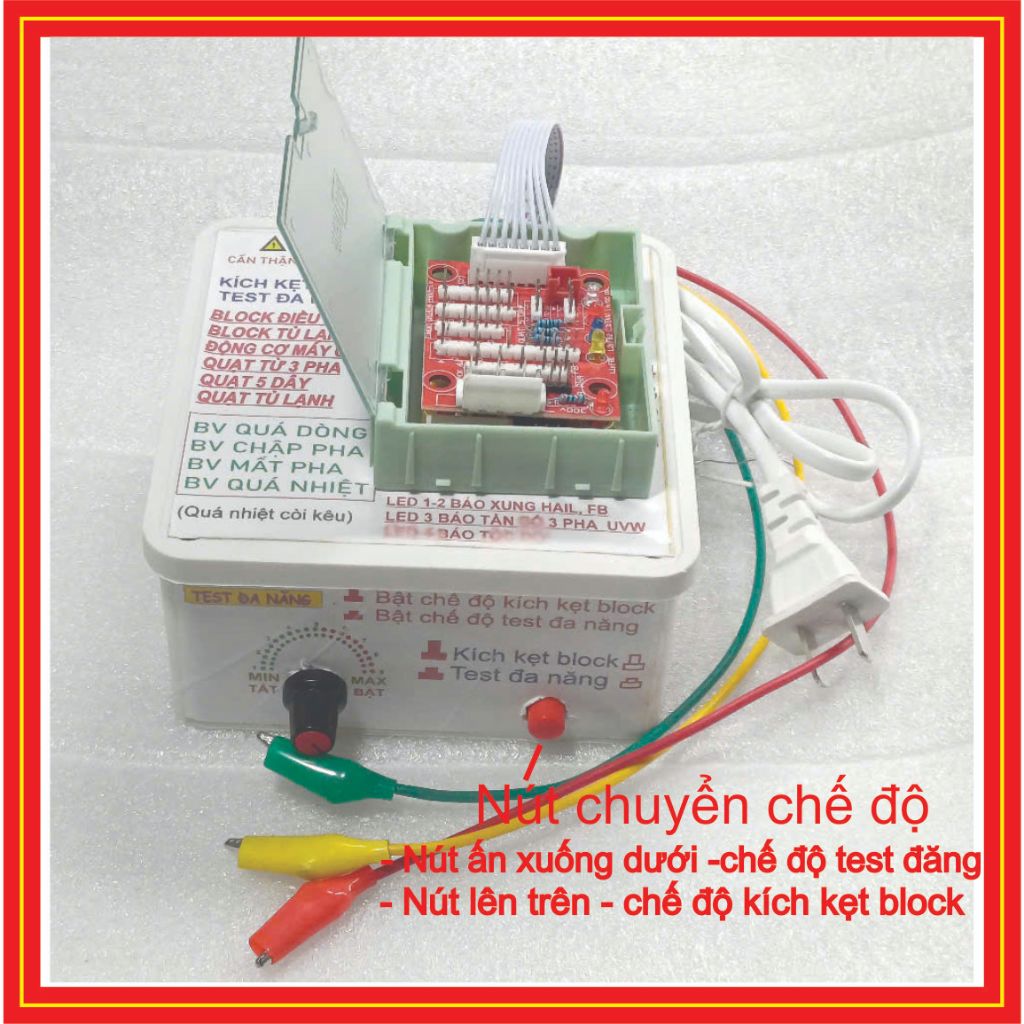 Bộ test đa năng,kích kẹt block, test lốc điều hòa inverter, test lốc tủ lạnh , động cơ máy giặt , qu