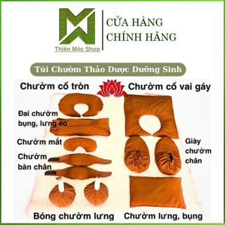 Túi Chườm Thảo Dược, Dưỡng Sinh Túi Chườm Mắt | Chườm Bụng  Lưng, Chườm Cổ Vai Gáy, Đa Năng Dùng Cho Gia Đình Spa