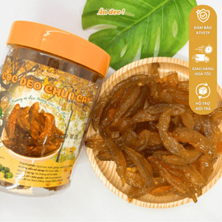 Mứt Cóc Dẻo - Chua, Cay, Mặn, Ngọt - Hũ 500g ( kèm muối sấy chấm ) - Ăn dee đồ ăn vặt - Đồ ăn vặt snack food