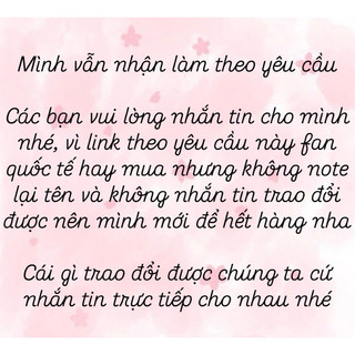 [THEO YÊU CẦU] Nametag tiếng Hàn