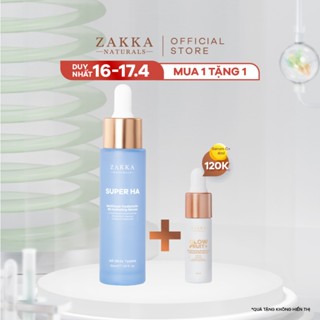 Tinh Chất Cấp Ẩm Đa Tầng Super HA Hyaluronic B5 Hydrating Serum Zakka Naturals 30ml