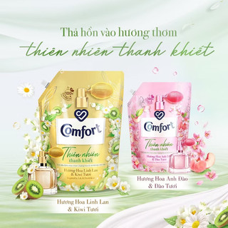 COMBO NƯỚC XẢ VẢI COMFORT THIÊN NHIÊN 3L HƯƠNG BỀN LÂU