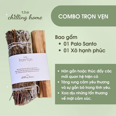 Combo Trọn Vẹn (Xô Hạnh Phúc & Gỗ Trắc Xanh)