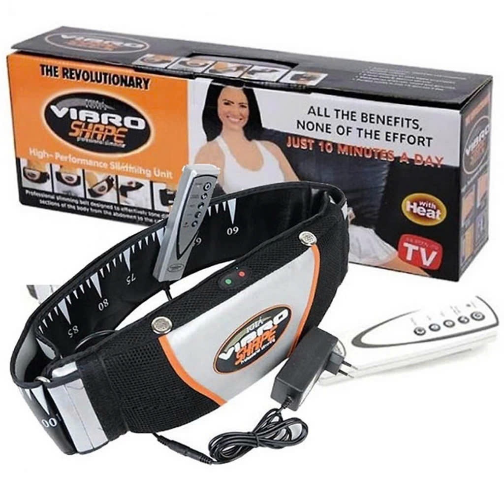 Đai Massage Giảm Mỡ Bụng Cao Cấp Vibro Shape , Đai Rung Nóng Giảm Mỡ Bụng Hiệu Quả Tiện Lợi