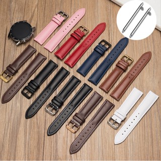 Dây đồng hồ chốt thông minh da bò thật nam nữ 12mm 14mm 16mm 18mm 20mm 22mm 12 14 16 18 20 22 mm