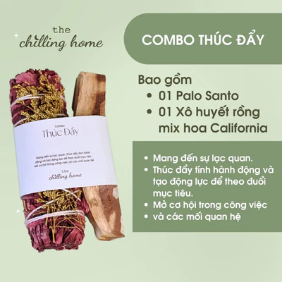 Combo Thúc Đẩy (Xô Động Lực & Gỗ Trắc Xanh)