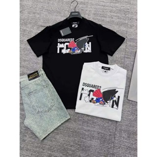  Áo Phông Dsq icon chó Batman - chất liệu cotton cao cấp Hottrend 2025 