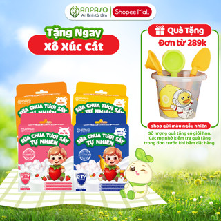 Sữa Chua Sấy Anpaso Bổ Sung 2 Tỷ Lợi Khuẩn Cho Bé Ăn Dặm