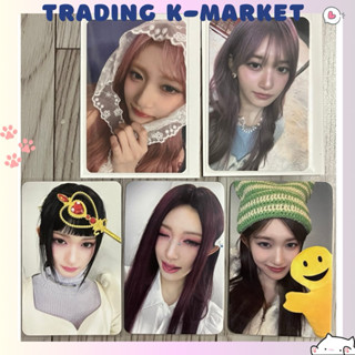 Thẻ ảnh photocard IVE Leeseo official bo góc chính hãng