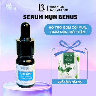 [Đen 5ml]Serum Gom Cồi Mụn ,Giảm Mụn  BENUS [ mẫu mới]