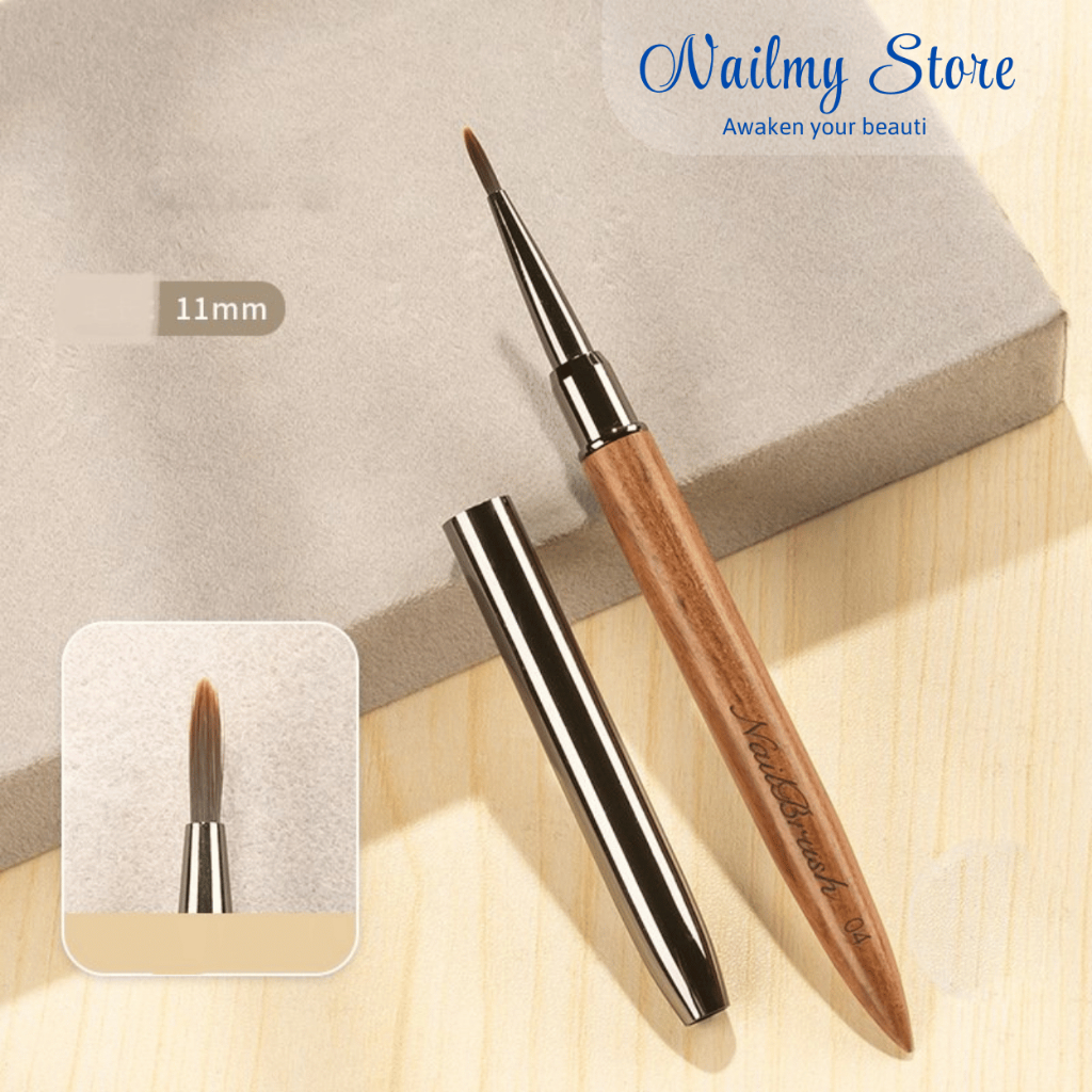 Cọ vẽ hoa đầu tròn, cọ vẽ hoa cúc nail, cọ làm móng