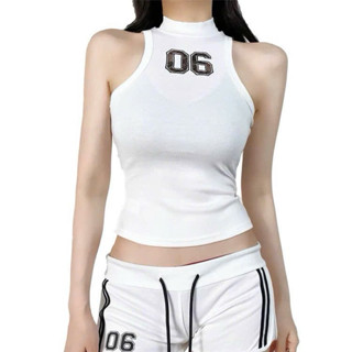 Áo Ba Lỗ Sát Nách Thun Bôrip Thái Ôm Body Có Full Màu Cổ Lọ Phom Ôm Dài Phong Cách Sexy (06)