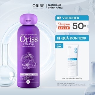 Dung dịch vệ sinh phụ nữ Oriss tía tô làm sạch dịu nhẹ ngăn mùi ngừa vấn đề phụ khoa 200ml