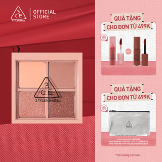 Bảng phấn mắt 3CE 4 màu cỡ nhỏ nhiều màu  3ce Mini Multi Eye Color Palette Small Eye Shadow 3.2g